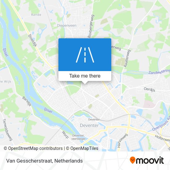 Van Gesscherstraat map