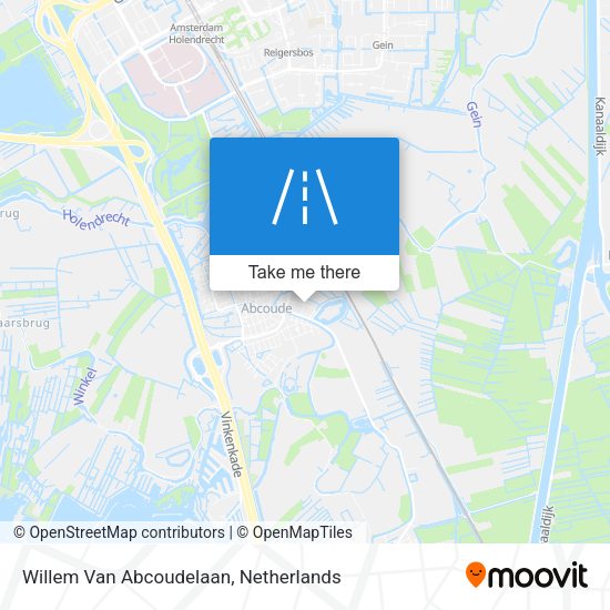 Willem Van Abcoudelaan map
