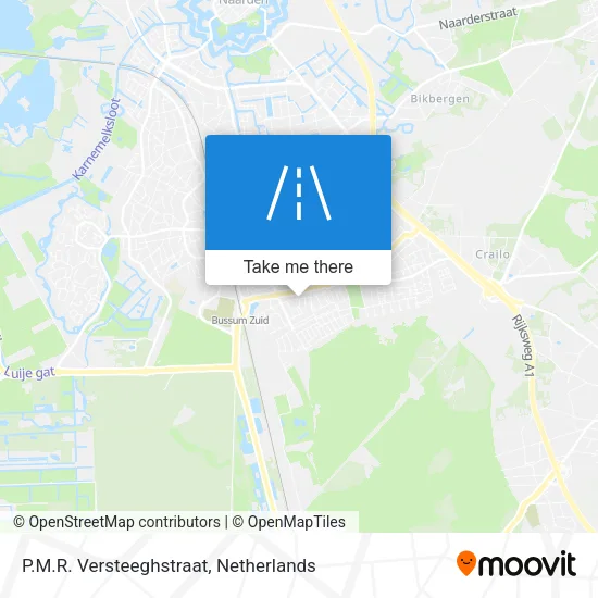 P.M.R. Versteeghstraat map