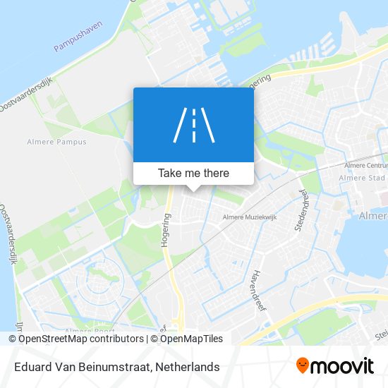 Eduard Van Beinumstraat Karte