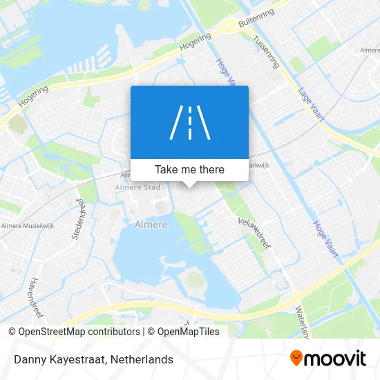Danny Kayestraat map