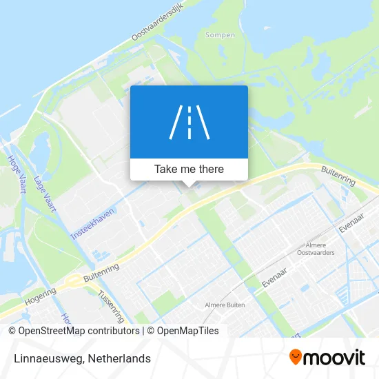 Linnaeusweg map