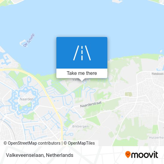 Valkeveenselaan map