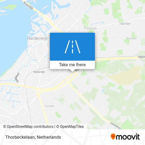 Thorbeckelaan map
