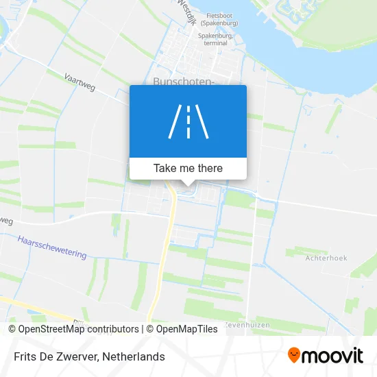 Frits De Zwerver map