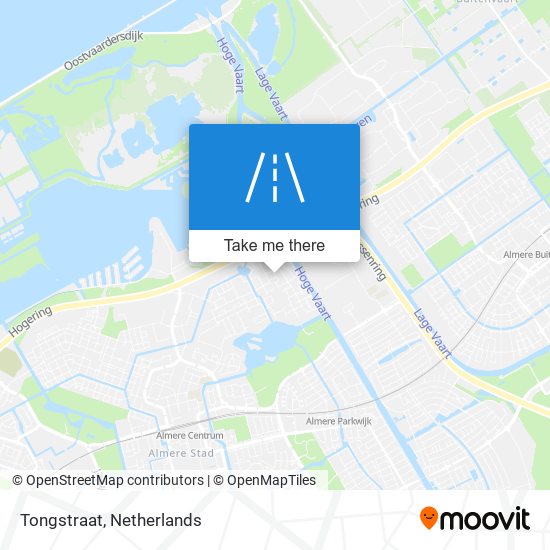 Tongstraat map