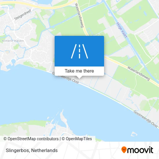 Slingerbos map