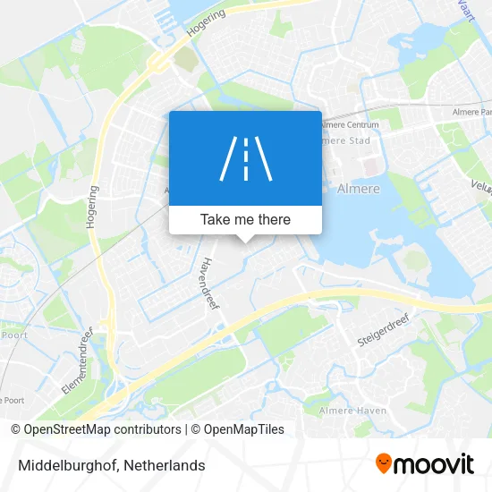 Middelburghof map