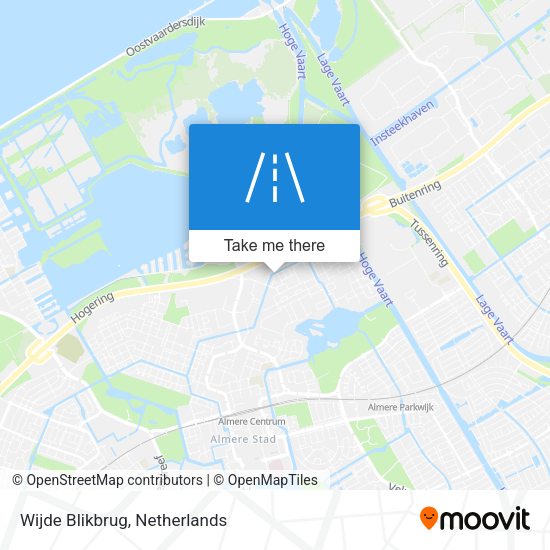 Wijde Blikbrug map