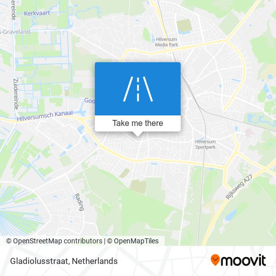 Gladiolusstraat map