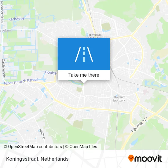Koningsstraat map