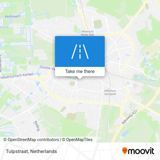 Tulpstraat map