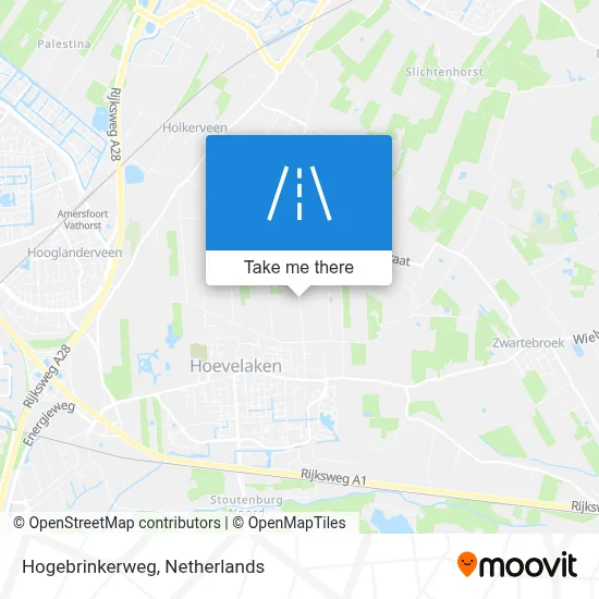 Hogebrinkerweg map