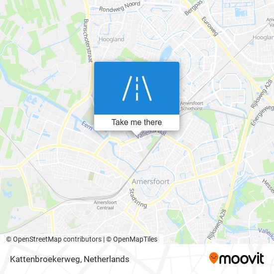 Kattenbroekerweg Karte