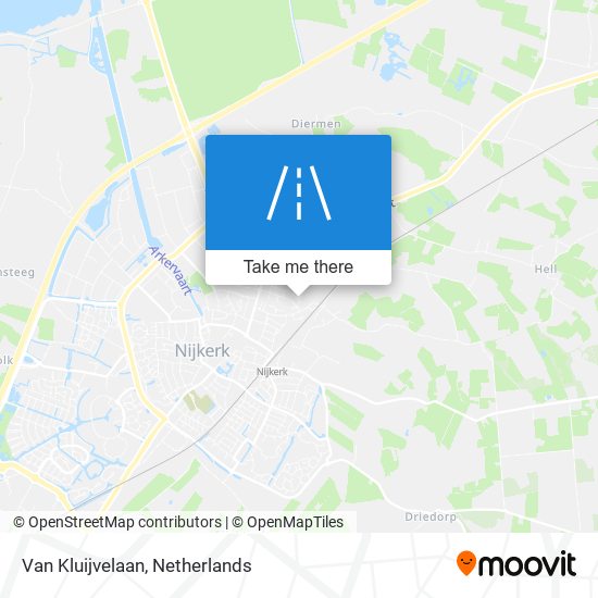 Van Kluijvelaan map