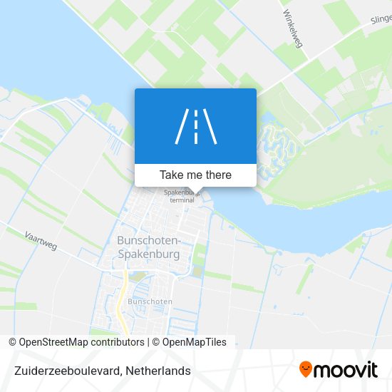 Zuiderzeeboulevard map