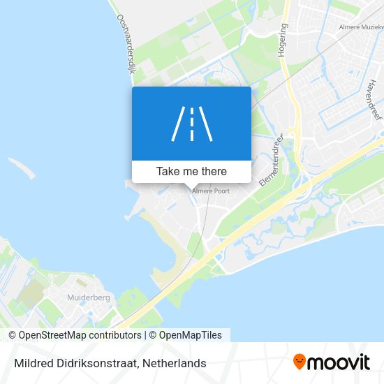 Mildred Didriksonstraat map