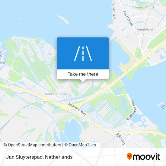 Jan Sluyterspad map