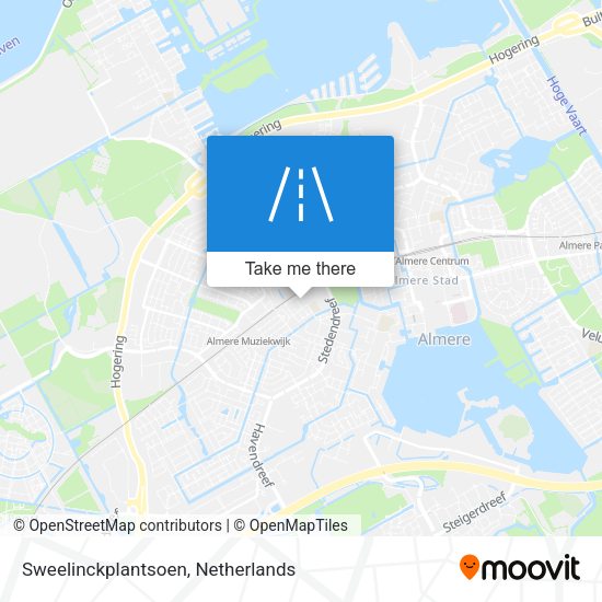 Sweelinckplantsoen map