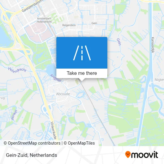 Gein-Zuid map