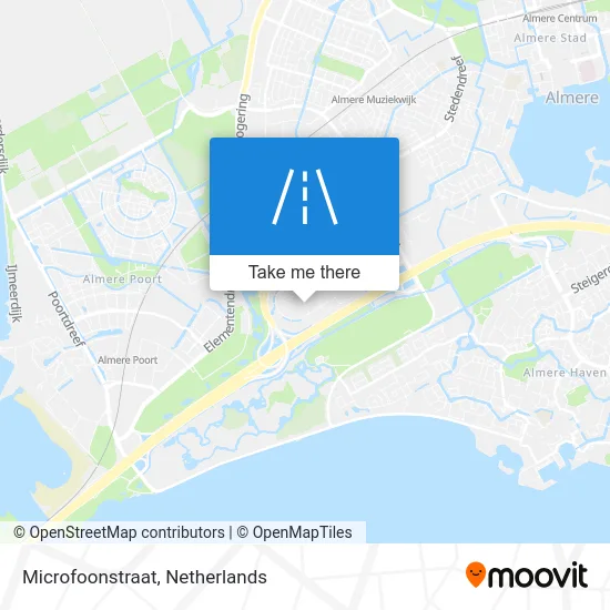 Microfoonstraat map