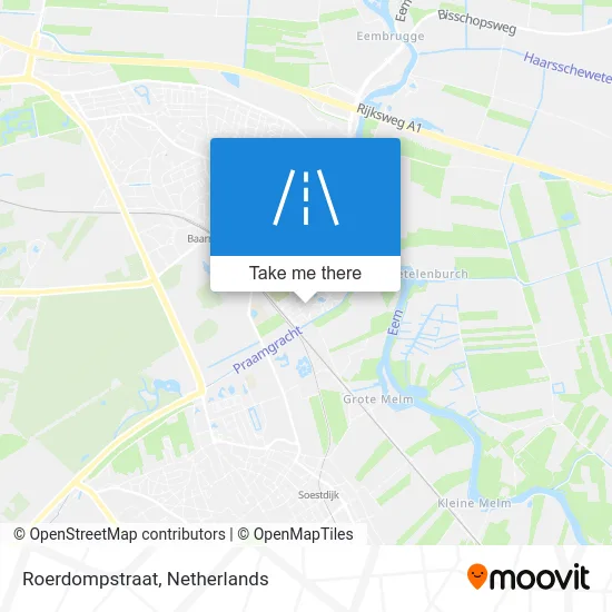Roerdompstraat map