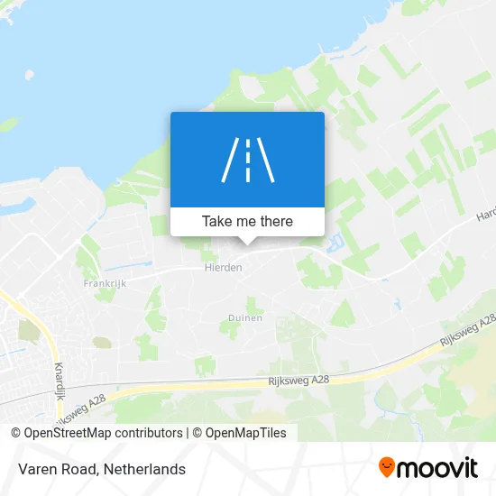 Varenweg map