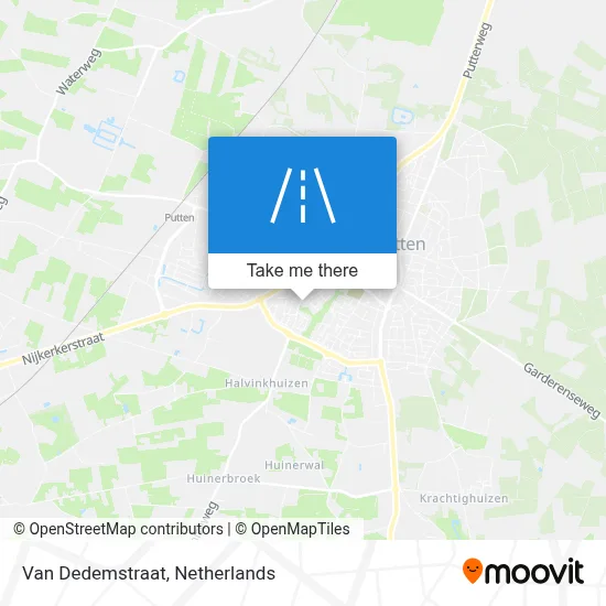 Van Dedemstraat map