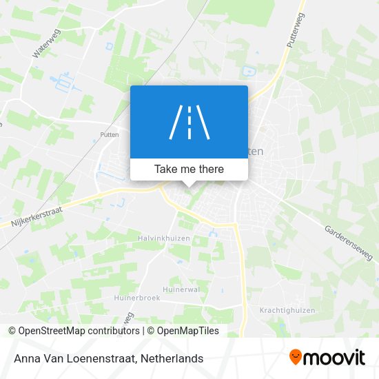 Anna Van Loenenstraat map
