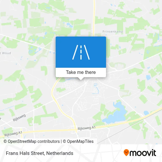 Frans Halsstraat map