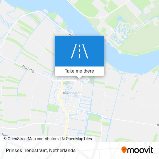Prinses Irenestraat map