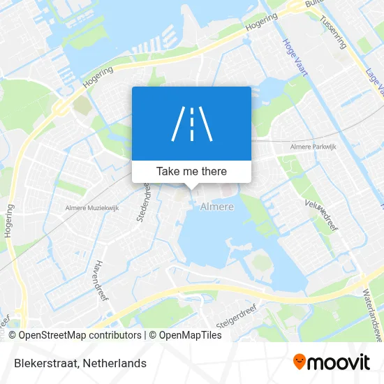 Blekerstraat map