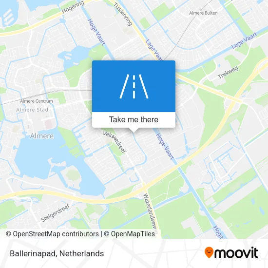 Ballerinapad map