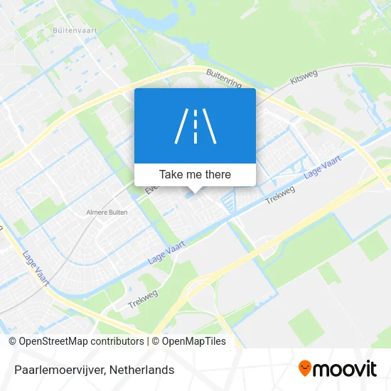 Paarlemoervijver map