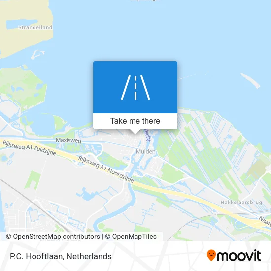 P.C. Hooftlaan map