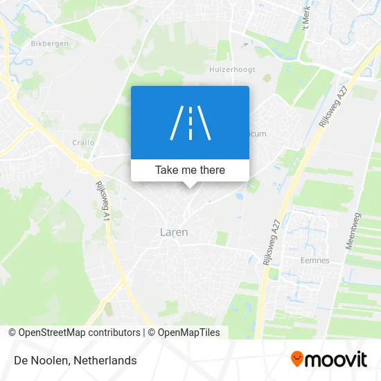 De Noolen map