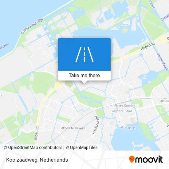 Koolzaadweg map