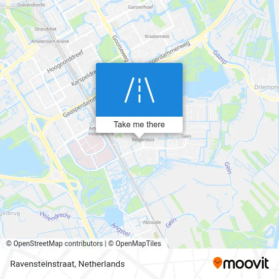 Ravensteinstraat map