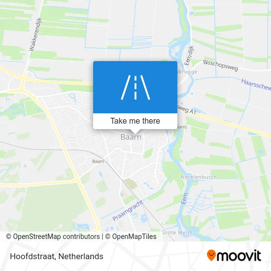 Hoofdstraat map