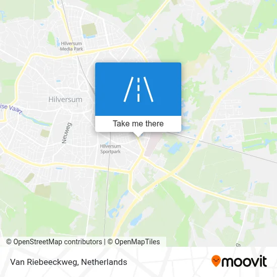 Van Riebeeckweg map