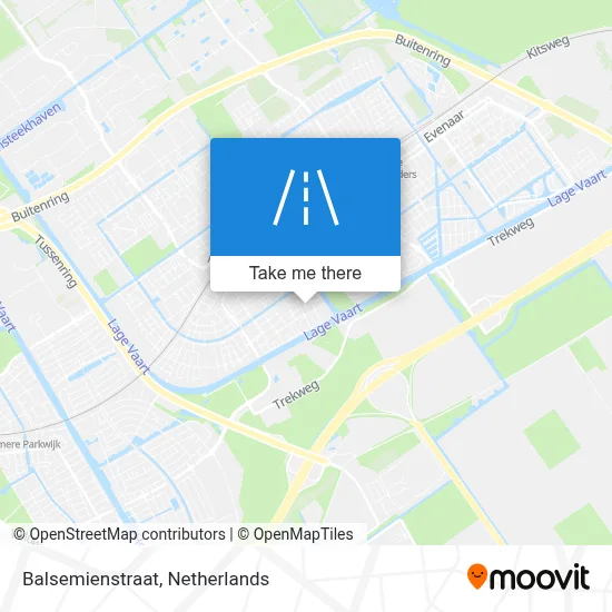 Balsemienstraat map