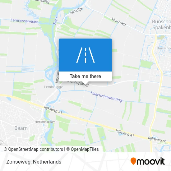 Zonseweg map