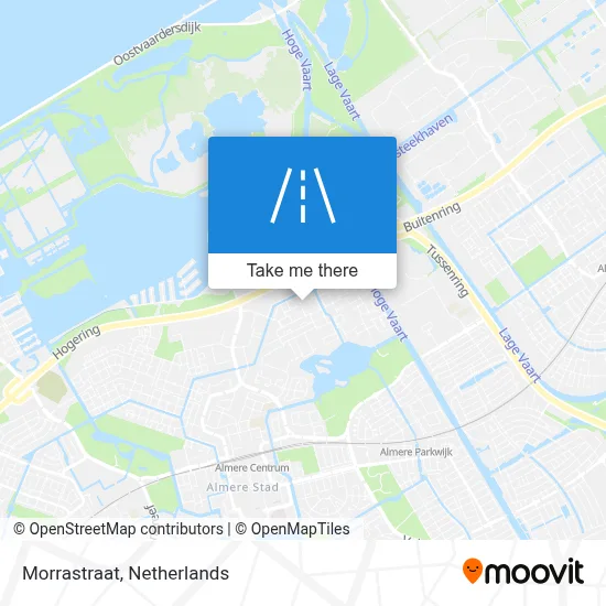 Morrastraat map