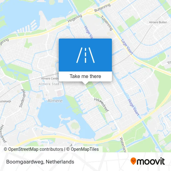 Boomgaardweg map