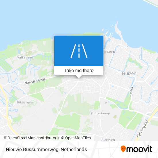 Nieuwe Bussummerweg map