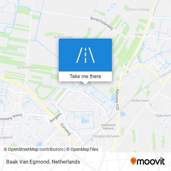 Baak Van Egmond Karte