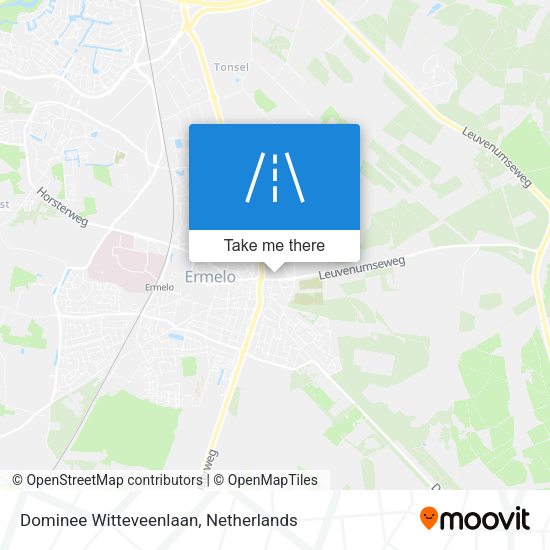 Dominee Witteveenlaan map