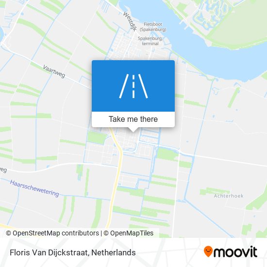 Floris Van Dijckstraat map