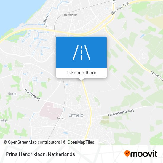 Prins Hendriklaan map