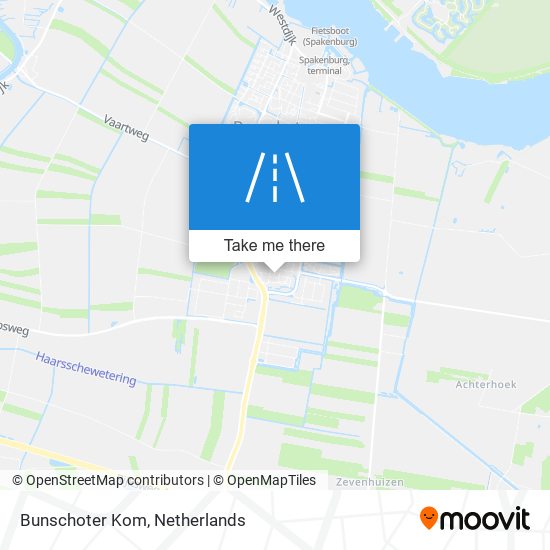 Bunschoter Kom map